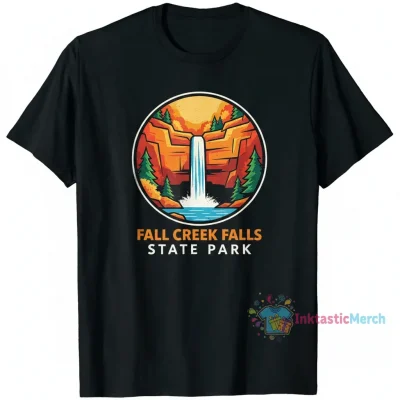 Fall Creek Falls Heavyweight Tee - Black