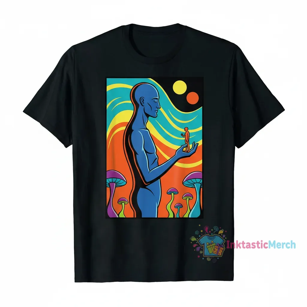 Fantastic Planet La Planete Sauvage Men's Heavyweight T-Shirt - Black (Size S) 1 Fantastic Planet La Planete Sauvage Men's Heavyweight T-Shirt - Black (Size S)