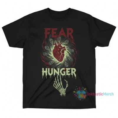 Fear and Hunger Game T-Shirt Men's Heavyweight S Black