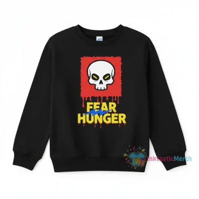 Fear And Hunger Sweatshirt: Black, 4T - A Timeless Classic