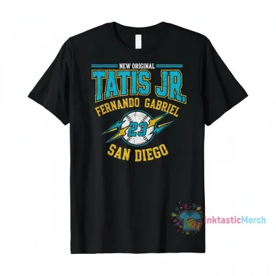 Fernando Tatis Jr. Gabriel Tatis Jr. San Diego Padres 23 Baseball Fan T-Shirt