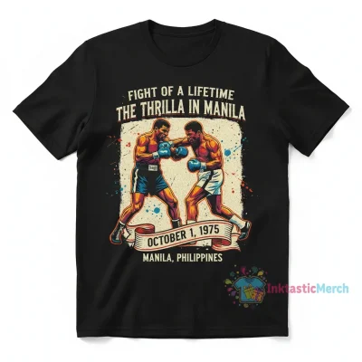 Thrilla in Manila 'Fight of a Lifetime' T-Shirt