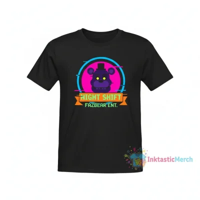 Fnaf Security Guard Badge T-Shirts Men's Heavyweight T-shirt
