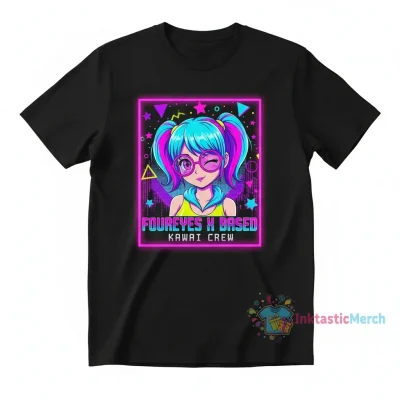 Foureyes X Based Kawaii Anime T-Shirt