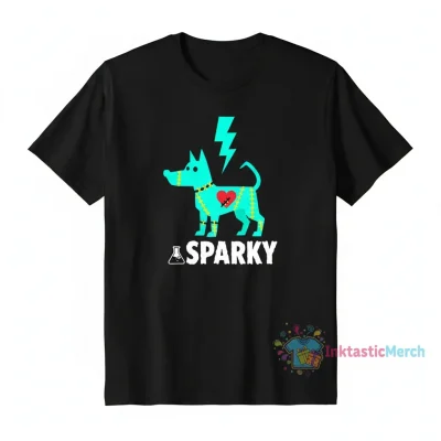 Frankenweenie Heavyweight Tee - Black | Men's S