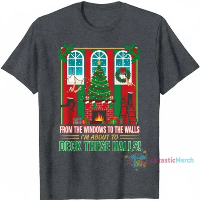 Deck These Halls: A Christmas Shirt for Festive Spirits