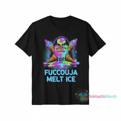 Fuccouija Melt Ice T-Shirt - Premium Cotton Graphic Tee