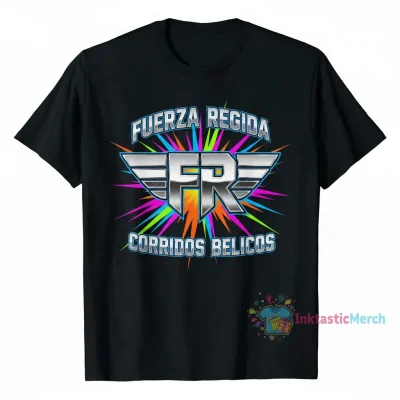 Fuerza Regida Chrome Logo T-Shirt - Premium Cotton Tee