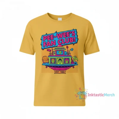 Retro Pee-wee's Playhouse Tee - 90s Nostalgia