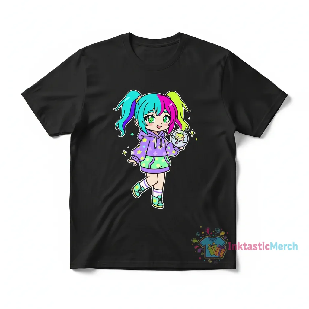 Gacha Life Cute Gacha Girl Classic T-Shirt 1 Gacha Life Cute Gacha Girl Classic T-Shirt