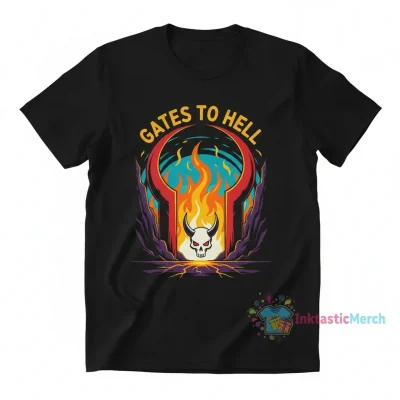 Gates of Hell Graphic Tee - Enduring Style