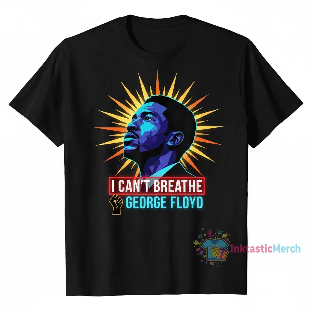 GEORGE FLOYD - George Floyd - T-Shirt Men's Heavyweight T-shirt 1 GEORGE FLOYD - George Floyd - T-Shirt Men's Heavyweight T-shirt