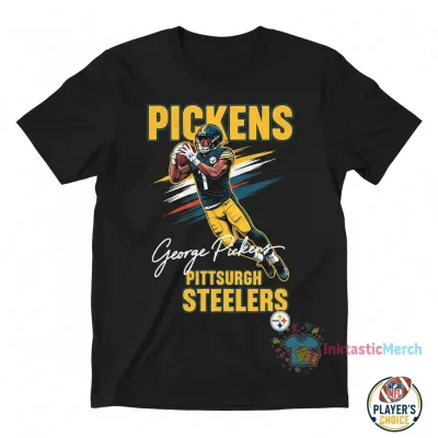 George Pickens Pittsburgh Steelers Signature Graphic Shirt