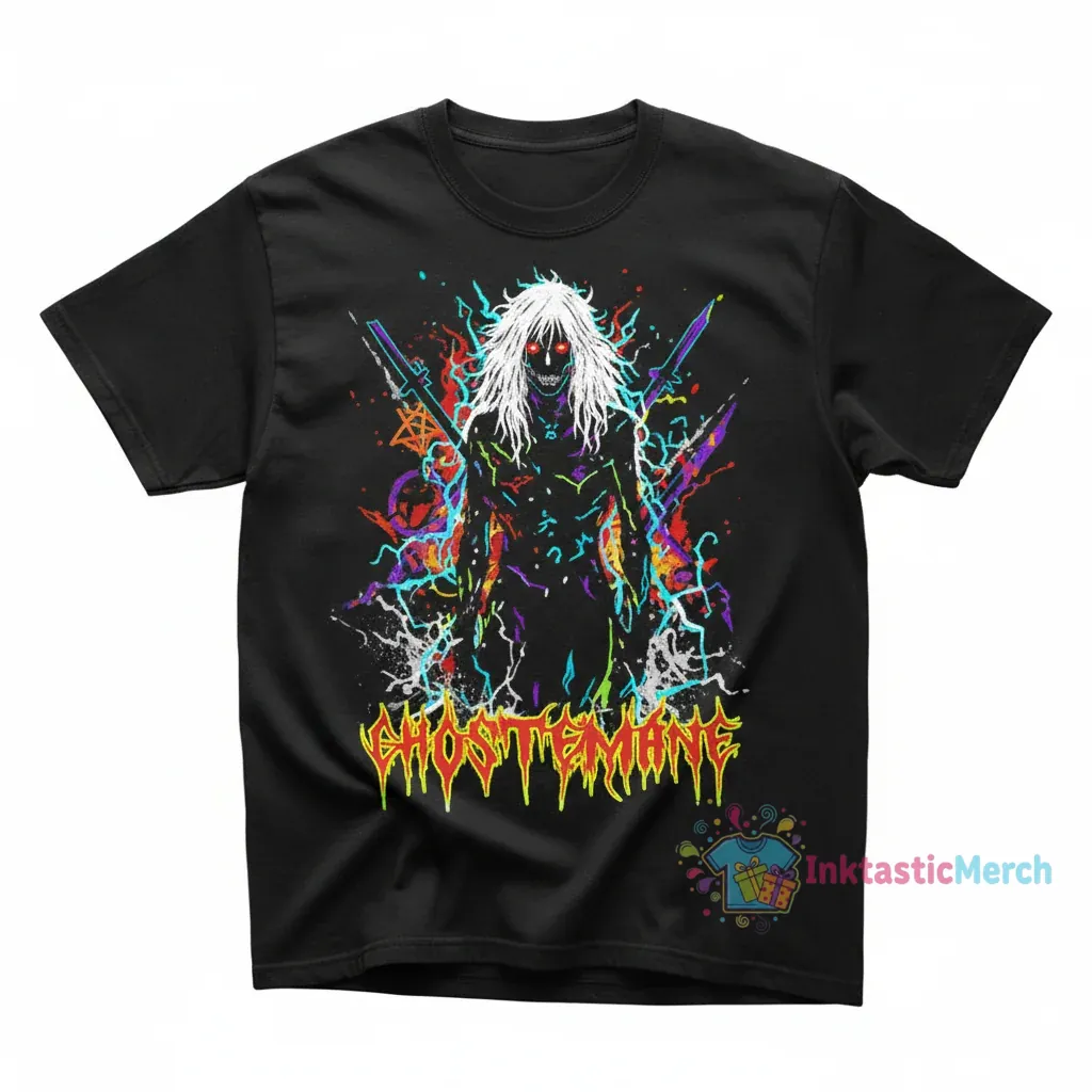 Ghostemane T-shirt - Ghostemane Hoodie Men's Heavyweight T-shirt 1 Ghostemane T-shirt - Ghostemane Hoodie Men's Heavyweight T-shirt