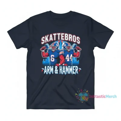 Giants Dart & Skattebo Arm and Hammer Signature T-Shirt