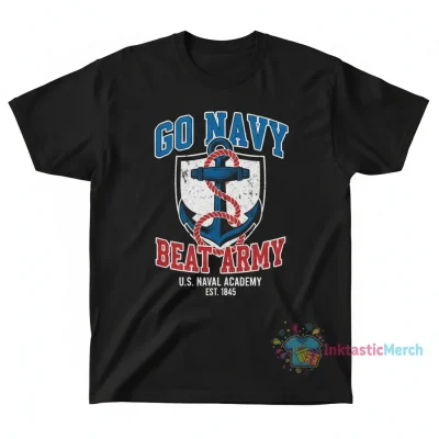 Go Navy Beat Army U.S. Naval Academy 1854 T-Shirt