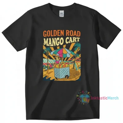 Golden Road Mango Cart T-Shirts Youth's Heavyweight T-shirt XS Black