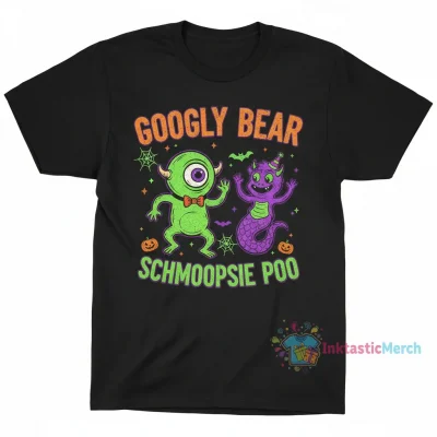 Googly Bear Schmoopsie Poo Mike and Celia Mae Halloween Costume Shirt Men's Heavyweight T-shirt