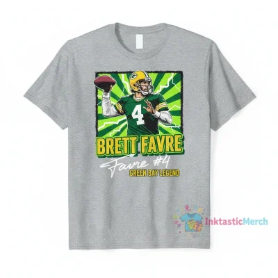 Green Bay Packers Brett Favre Authentic Signature T-Shirt