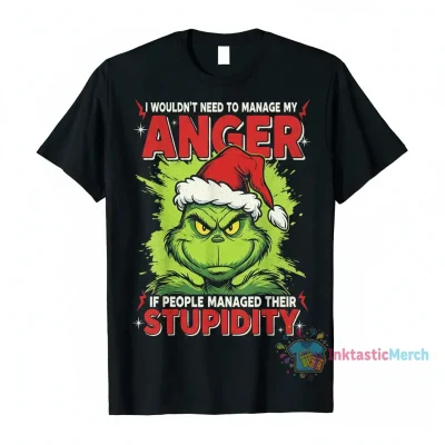 Grinch Christmas Shirt: Humor Meets Comfort