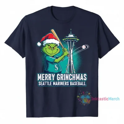 Grinch Merry Christmas Seattle Mariners Baseball Shirt