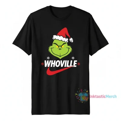 Grinch Nike Christmas Sweater - Durable & Vibrant Holiday Style