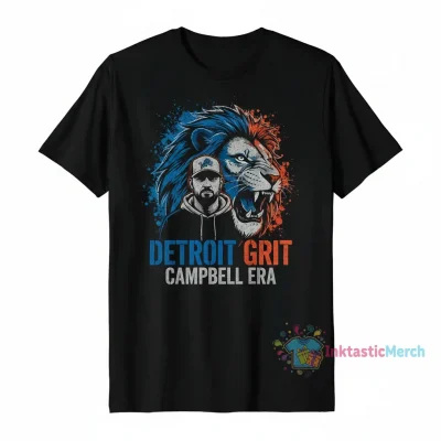 Detroit Lions Dan Campbell "Grit" Tee
