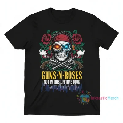 Guns N Roses Not In This Lifetime Tour T-Shirt