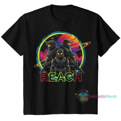 HALO REACH LOGO T-Shirts Men's Heavyweight T-shirt