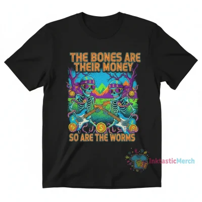 ITYSL "The Bones Are Their Money" Worms Shirt - Hardcore Style