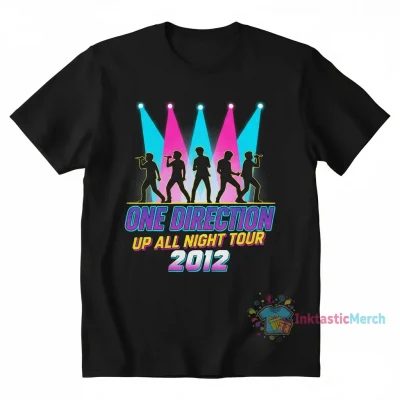 Harry Styles 'Up All Night Tour 2012' - Unisex Classic Black T-Shirt