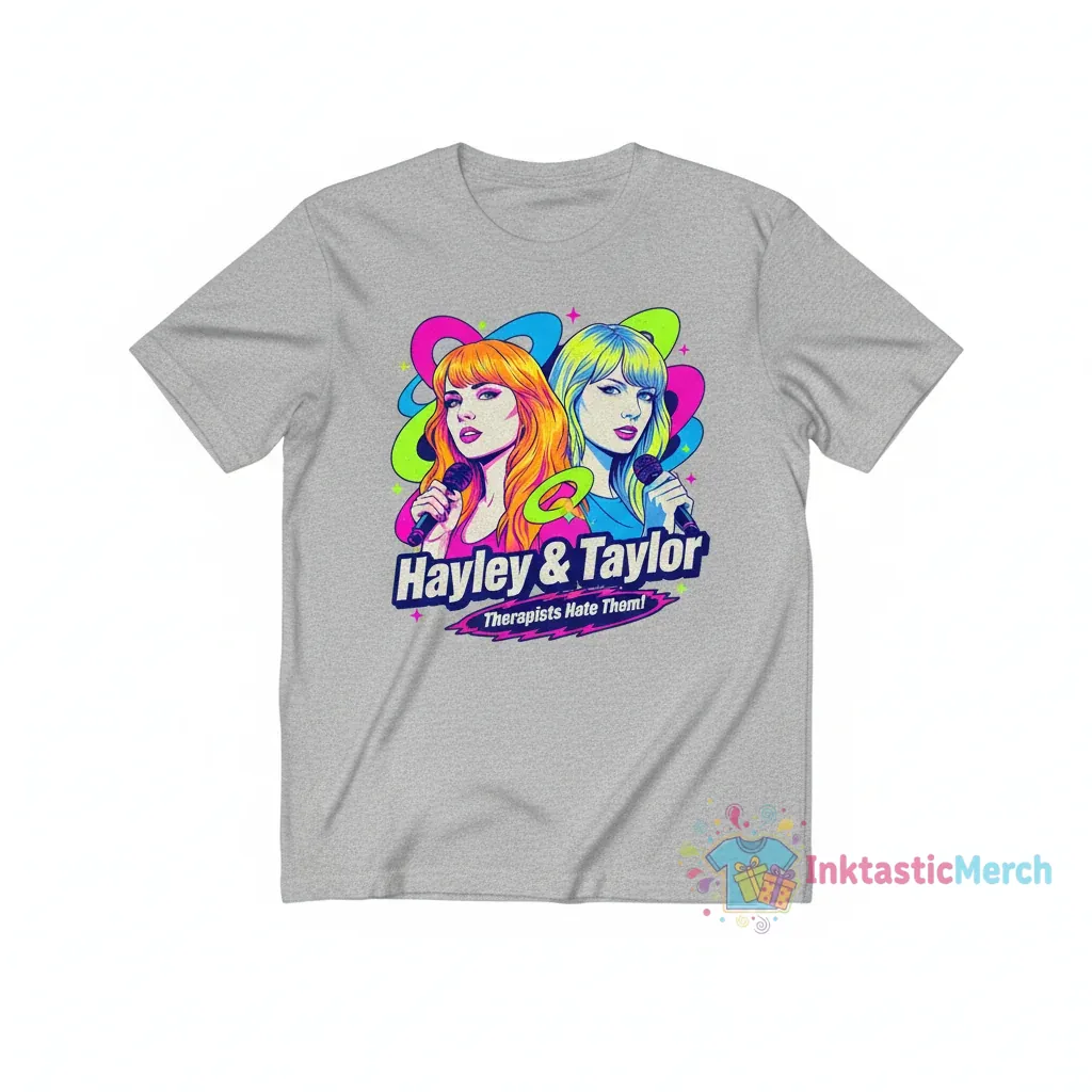 Hayley Williams & Swift Therapists Hate Them Shirt | Unique Fan Apparel 1 Hayley Williams & Swift Therapists Hate Them Shirt | Unique Fan Apparel