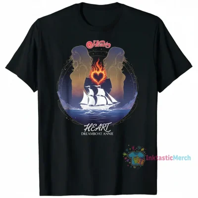 Home 9 Heart Dreamboat Annie Legend Tee | Black