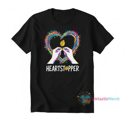 Heartstopper Classic Tee | Black | Men's Small