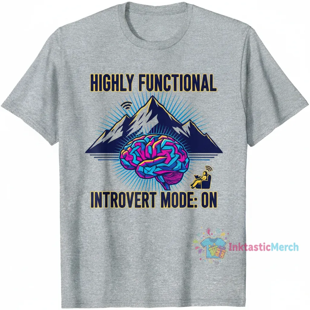 Introvert Vibes Tee 1 Introvert Vibes Tee
