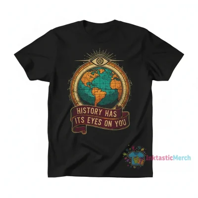 History's Gaze Map Tee