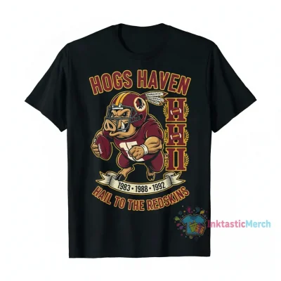 Hogs Haven 3-Time Super Bowl Redskins Shirt