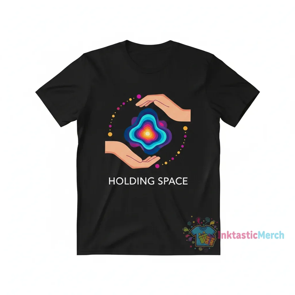 Holding Space Tee: Durable, Comfortable & Stylish 1 Holding Space Tee: Durable, Comfortable & Stylish