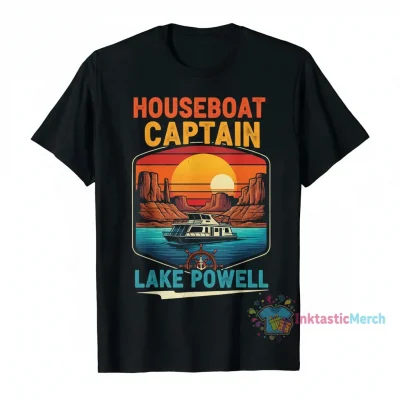 Houseboat Captain Lake Powell Tee