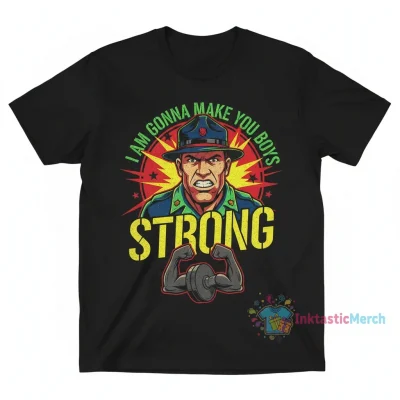 I Am Gonna Make You Boys Strong Major Payne T-Shirt