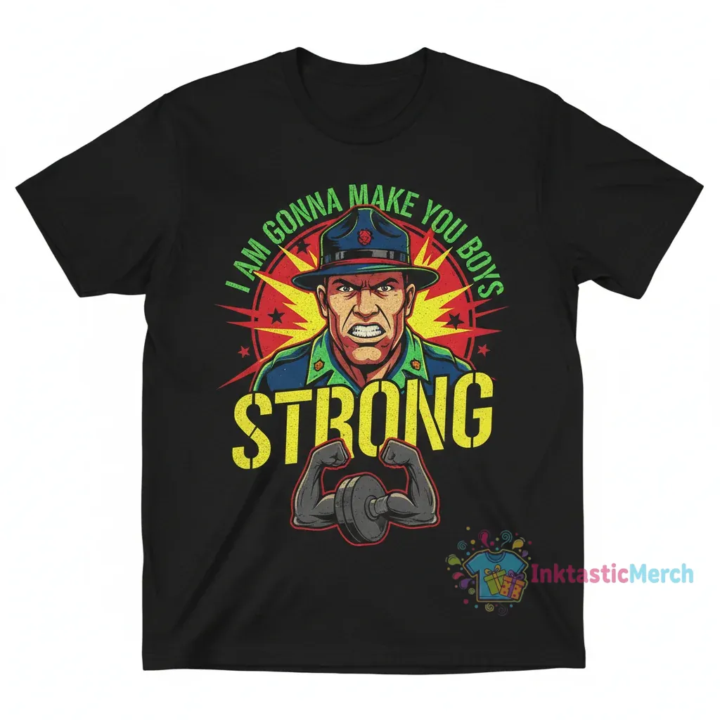 I Am Gonna Make You Boys Strong Major Payne T-Shirt 1 I Am Gonna Make You Boys Strong Major Payne T-Shirt