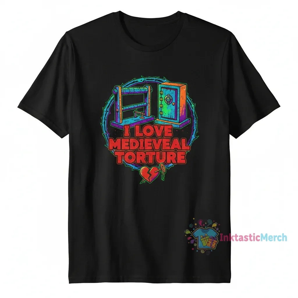 I Love Medieval Torture: A Statement Tee 1 I Love Medieval Torture: A Statement Tee