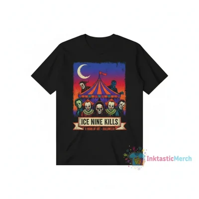 Ice Nine Kills "A Work of Art" Halloween Shirt - Durable & Vibrant