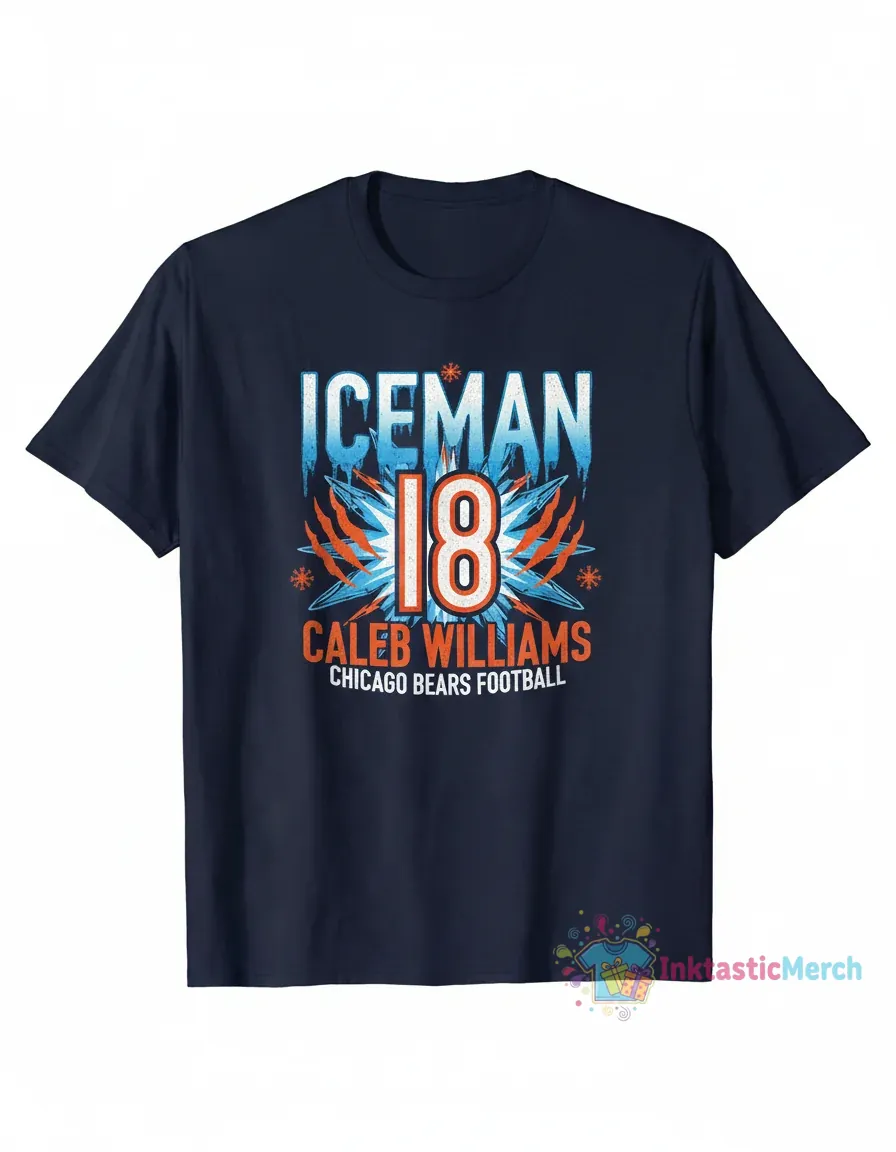 Iceman 18 Caleb Williams Chicago Bears Football Shirt 1 Iceman 18 Caleb Williams Chicago Bears Football Shirt
