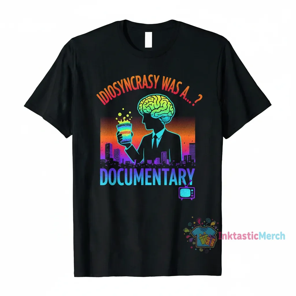 Idiocracy Was A Documentary T-Shirt - Men's Heavyweight Black 1 Idiocracy Was A Documentary T-Shirt - Men's Heavyweight Black