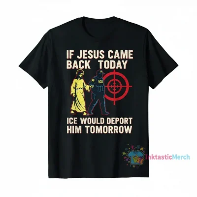 Jesus Deportation Statement Tee: Bold Message, Lasting Comfort