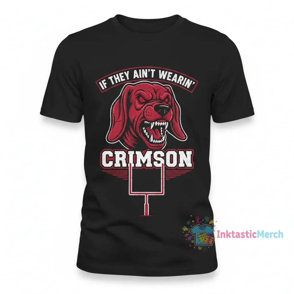 If They Ain't Wearin' Crimson T-Shirt 1 If They Ain't Wearin' Crimson T-Shirt