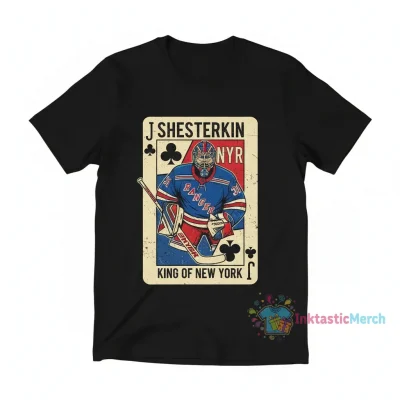 Igor Shesterkin New York Rangers J Card Tee