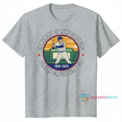 Ryne Sandberg Forever 23 Cubs Tribute Tee