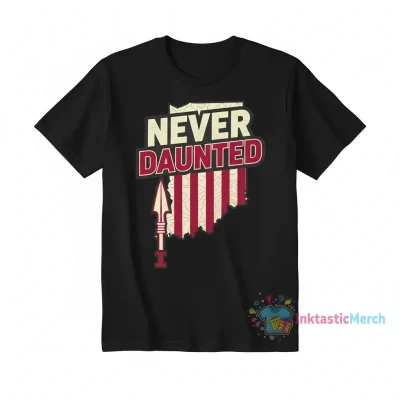 Indiana Hoosiers Never Daunted T-Shirt: Unyielding Spirit, Unbeatable Comfort